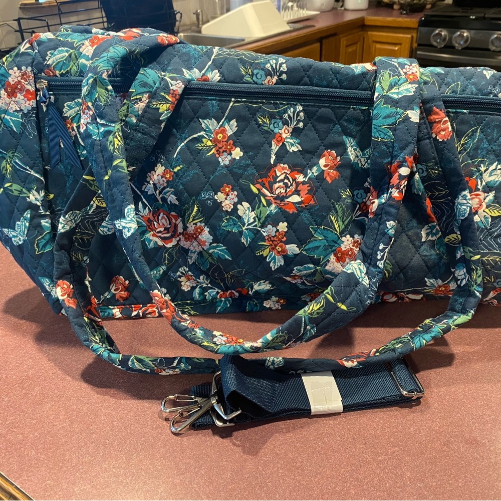 Floral carry on bag
